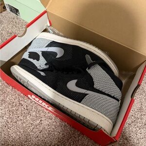 Nike Black and Gray Athletic Shoes